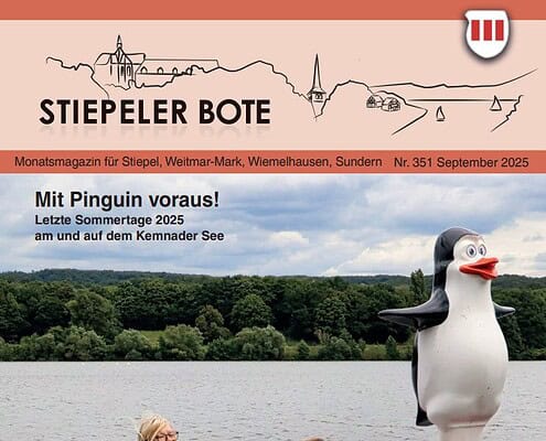 Titelbild Stiepeler Bote September 2025 Ausgabe 351