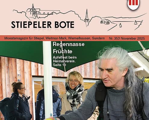 Titelbild Stiepeler Bote November 2025 Ausgabe 353