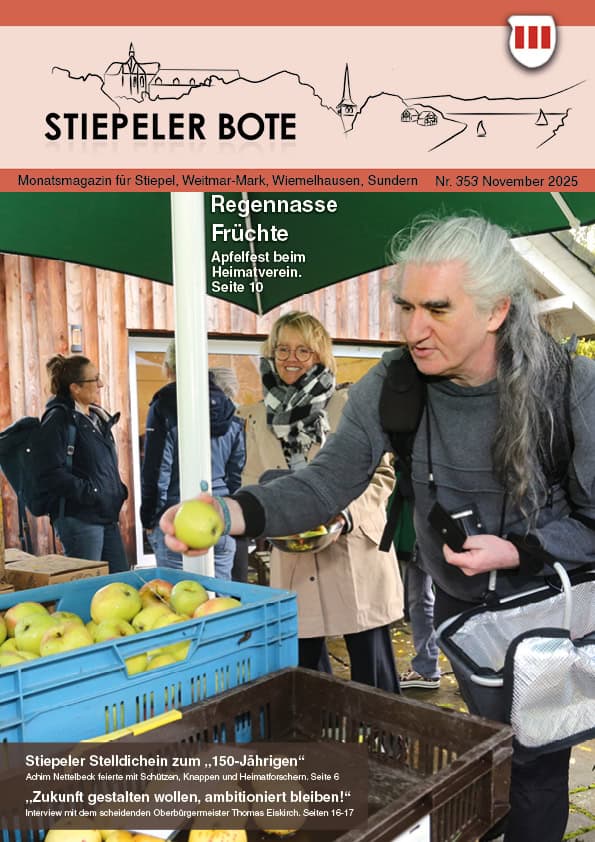 Titelbild Stiepeler Bote November 2025 Ausgabe 353 Titelbild Stiepeler Bote November 2025 Ausgabe 353