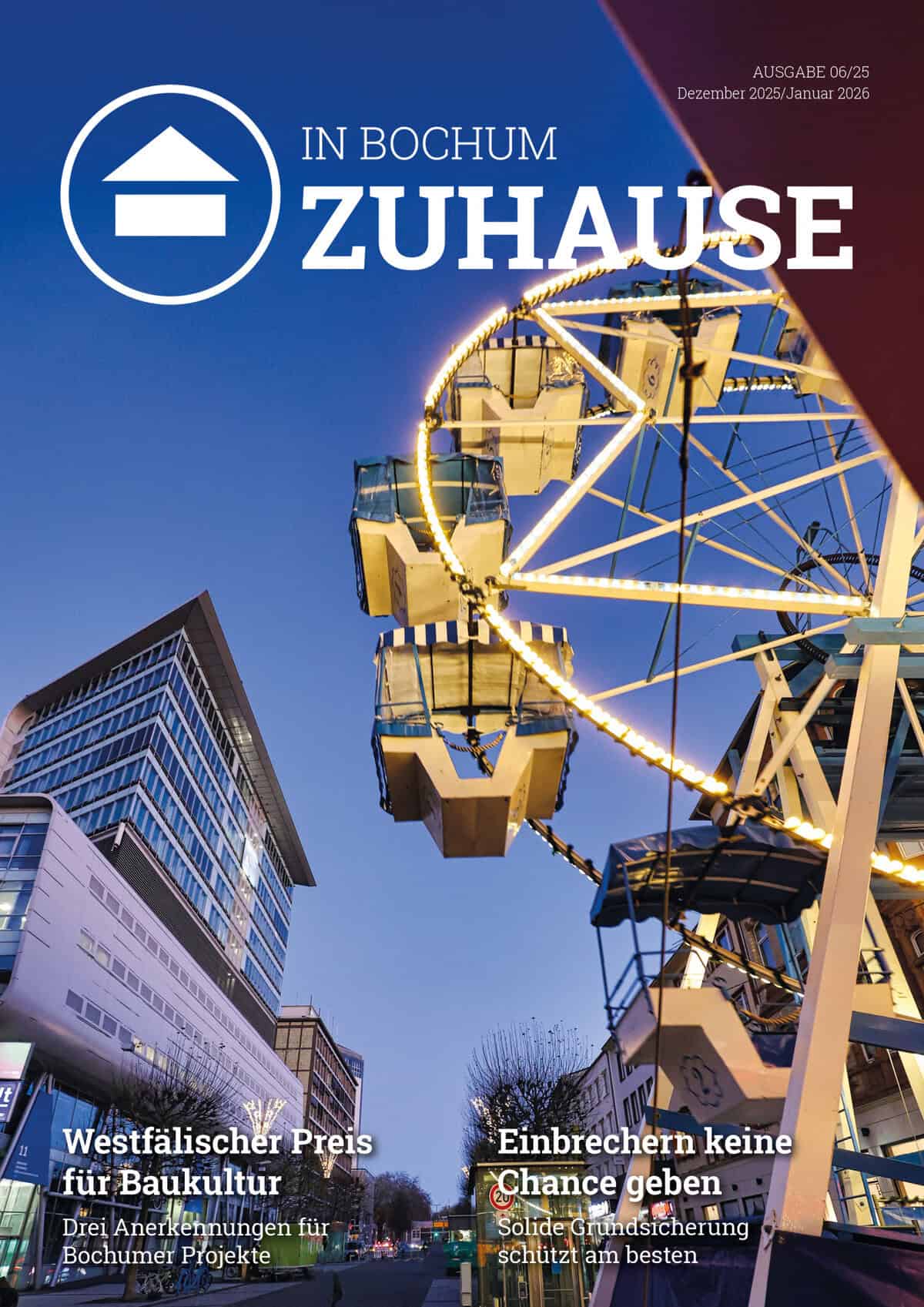 Cover Mitgliedermagazin In Bochum Zuhause