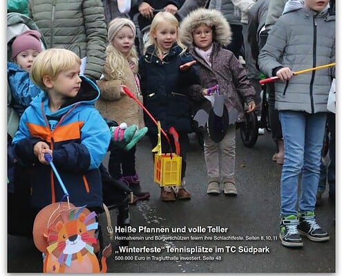 Titelseite der Stiepeler Bote im Dezember 2025