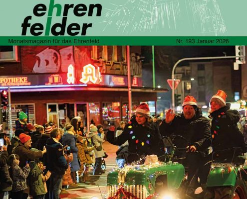 Titelbild des Magazins Der Ehrenfelder in Bochum Januar 2026