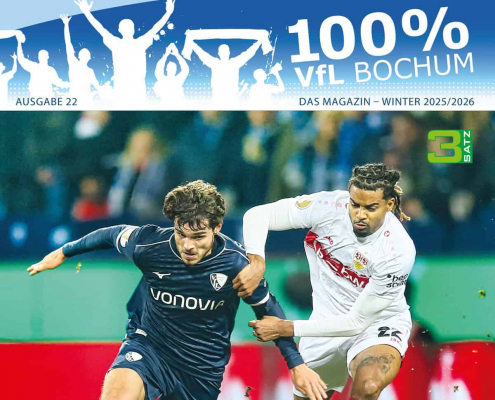 Titelbild des Magazins 100 Prozent VfL Bochum im Januar 2026 Ausgabe 22